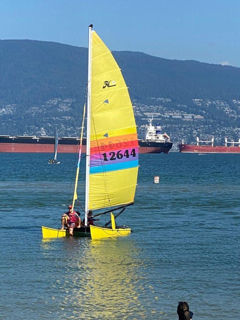 Eighteen foot Hobie Cat